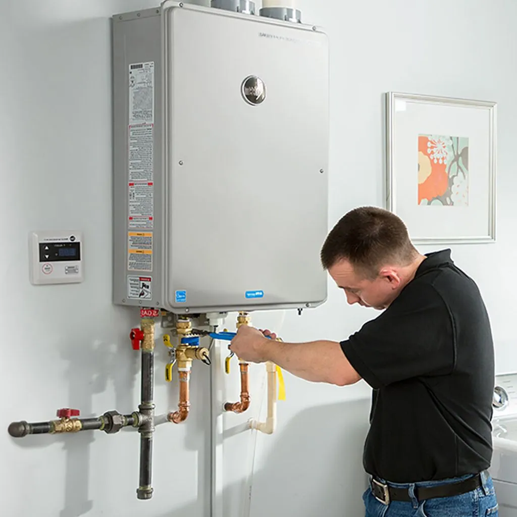 tankless water heater repair in Milford, TX